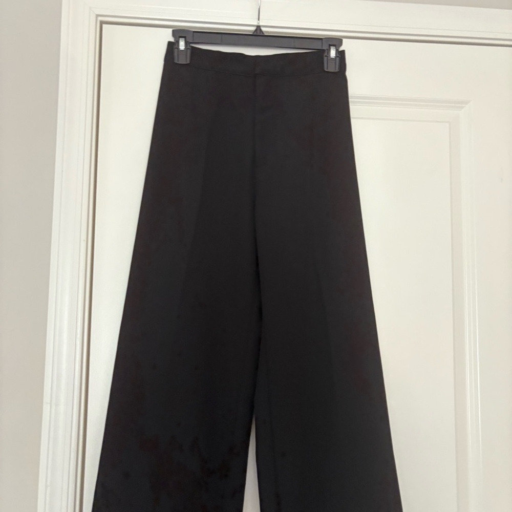 J.Galt Black Wide-Leg High-Waisted Pants - Picture 5 of 8